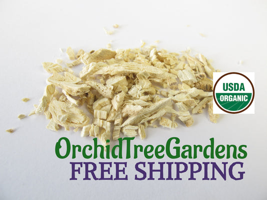 Marshmallow Root - cut & sifted  UDSA ORGANIC Dried Herbs