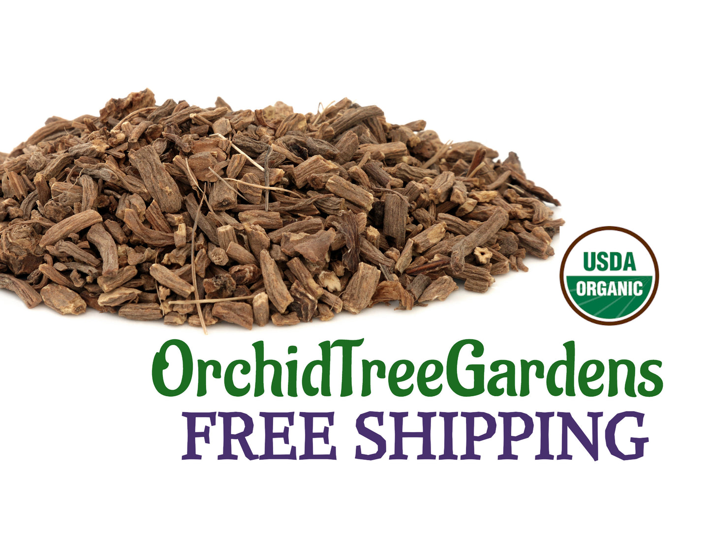 Valerian Root - cut & sifted UDSA ORGANIC