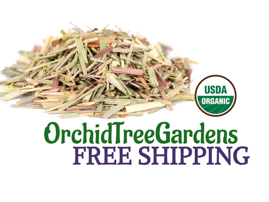 Lemongrass - Cut & Sifted USDA Organic Dried Herbs