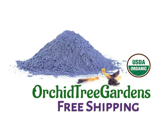 Butterfly Pea Flower Powder UDSA ORGANIC Dried Herb